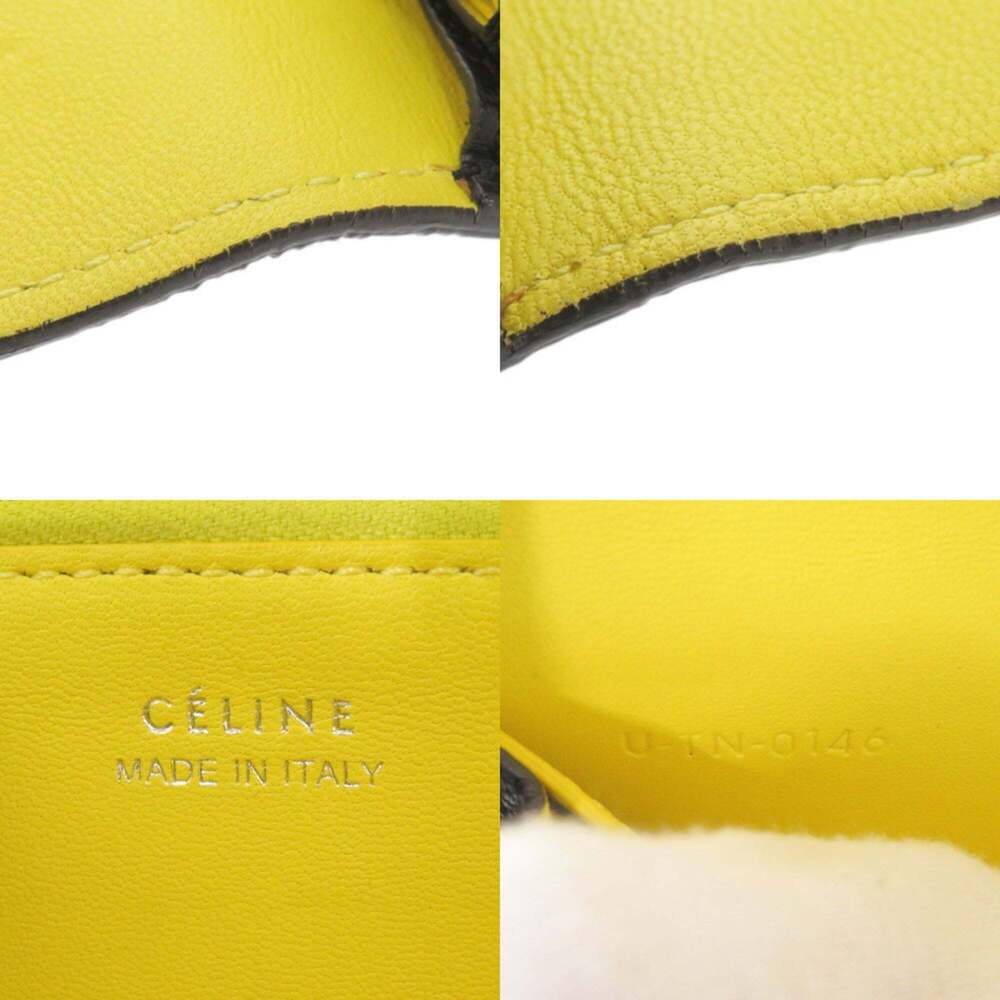 Celine Large Flap Multi-Function Leather Long Wal… - image 8